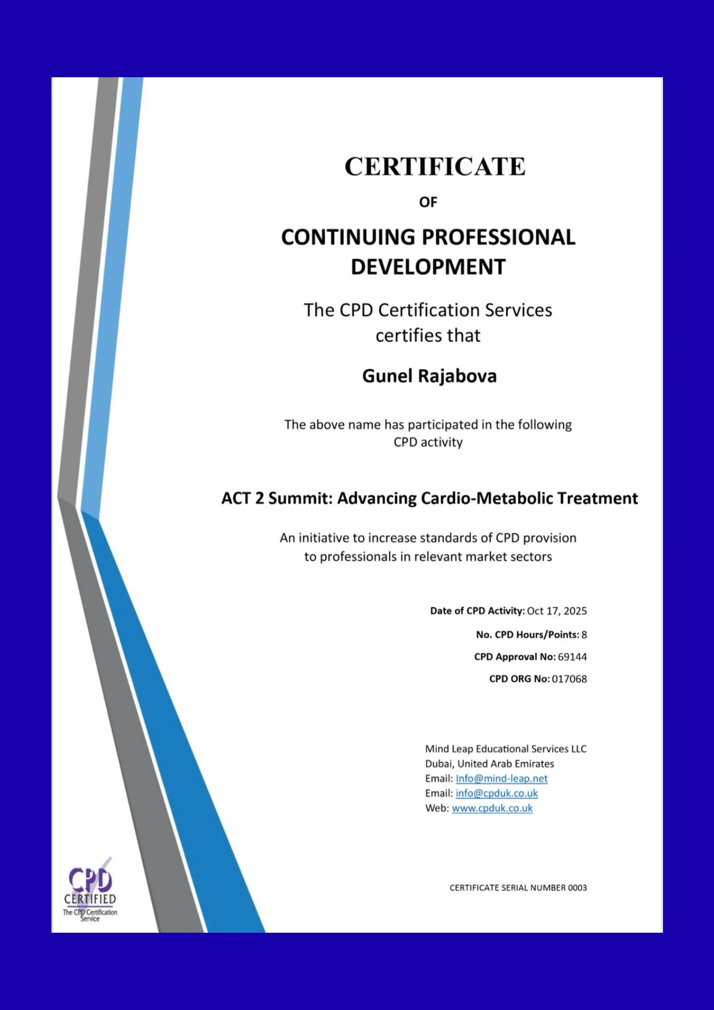 sertifikat endokrinoloq